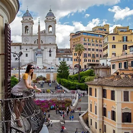 At The Spanish Steps View Rom