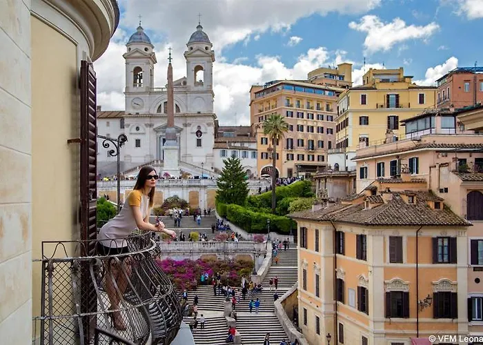 At The Spanish Steps View 罗马
