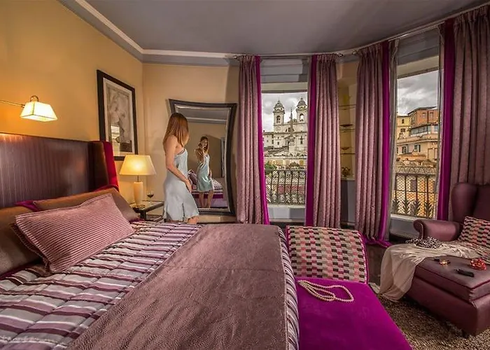 At The Spanish Steps View